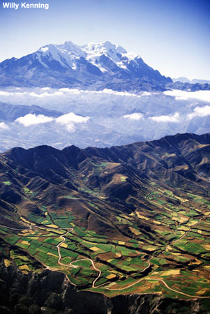 illimani and crops